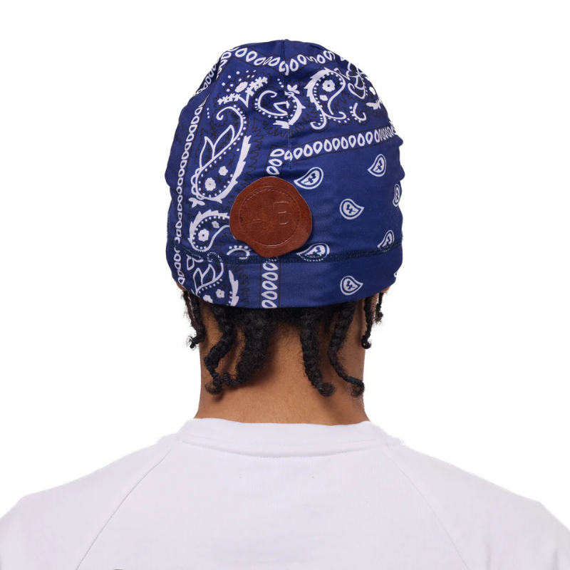 Beanie Skull Blue Bandana | ABELA023