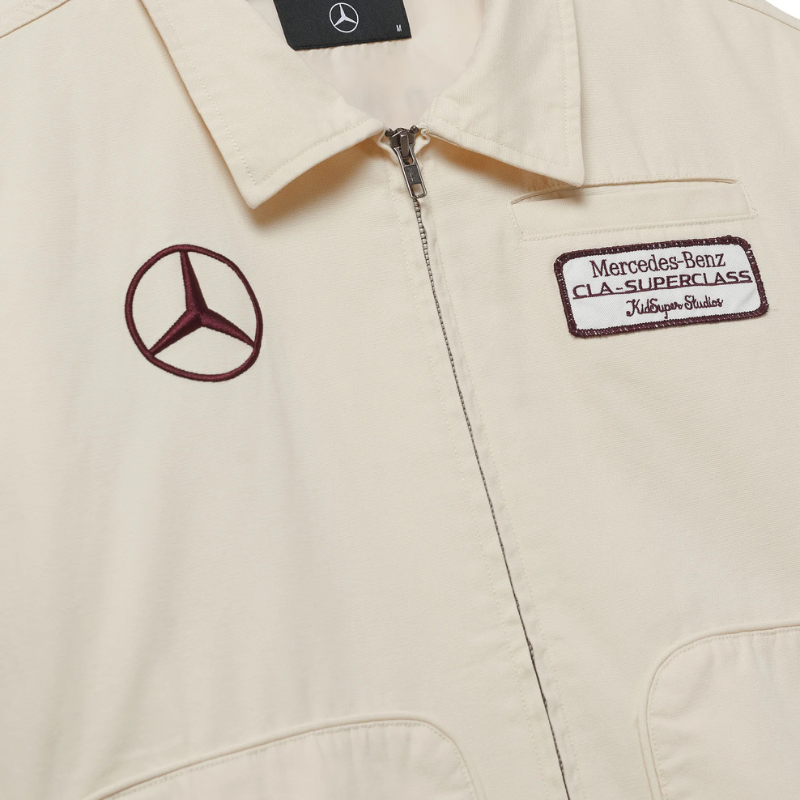 Jacket Work Cream | KidSuper x Mercedes Benz