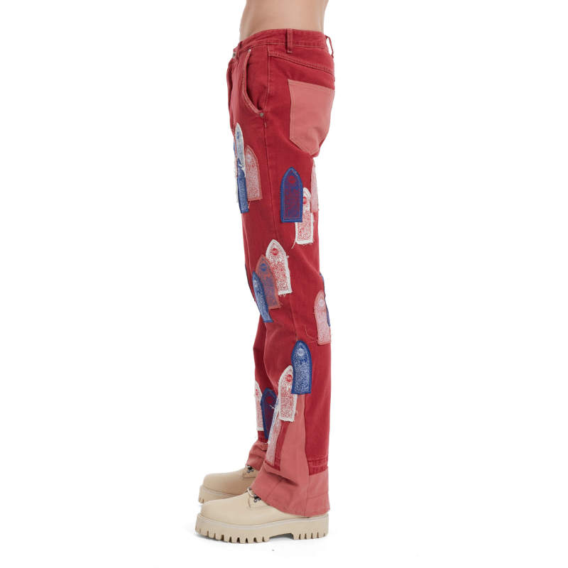 Jeans Patch Arched Carpenter Crimson | WhoDecidesWar