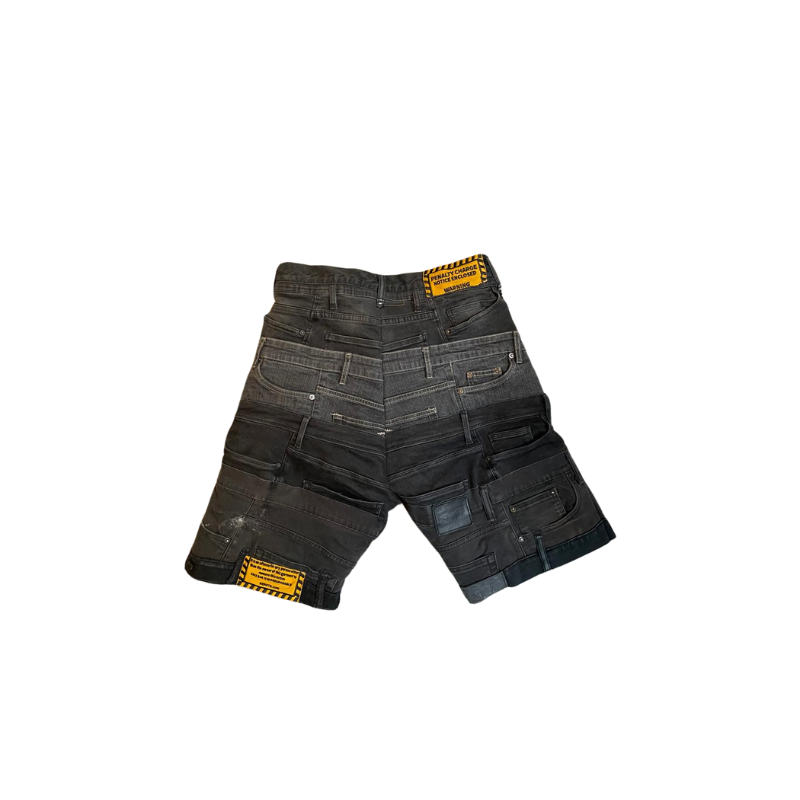 Denim Shorts 5PF Black | Dedictd