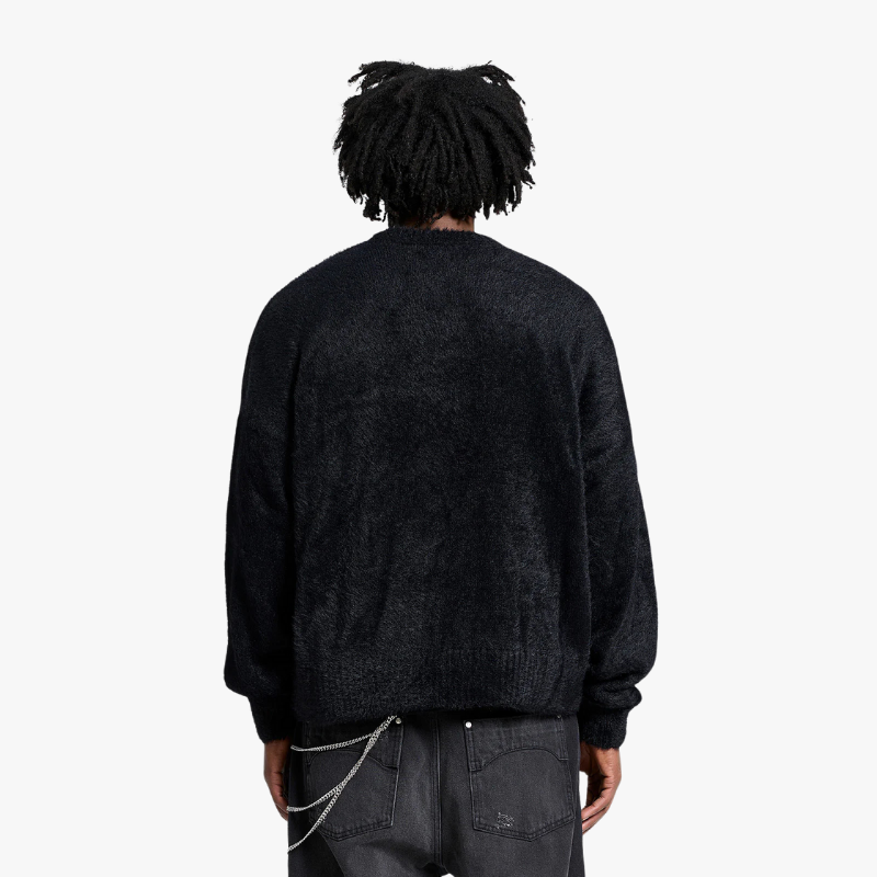 Knitwear Furry Black | Reternity
