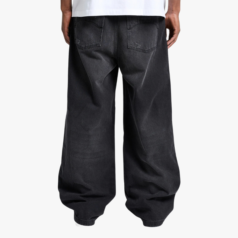 Jeans Washed Black | Reternity