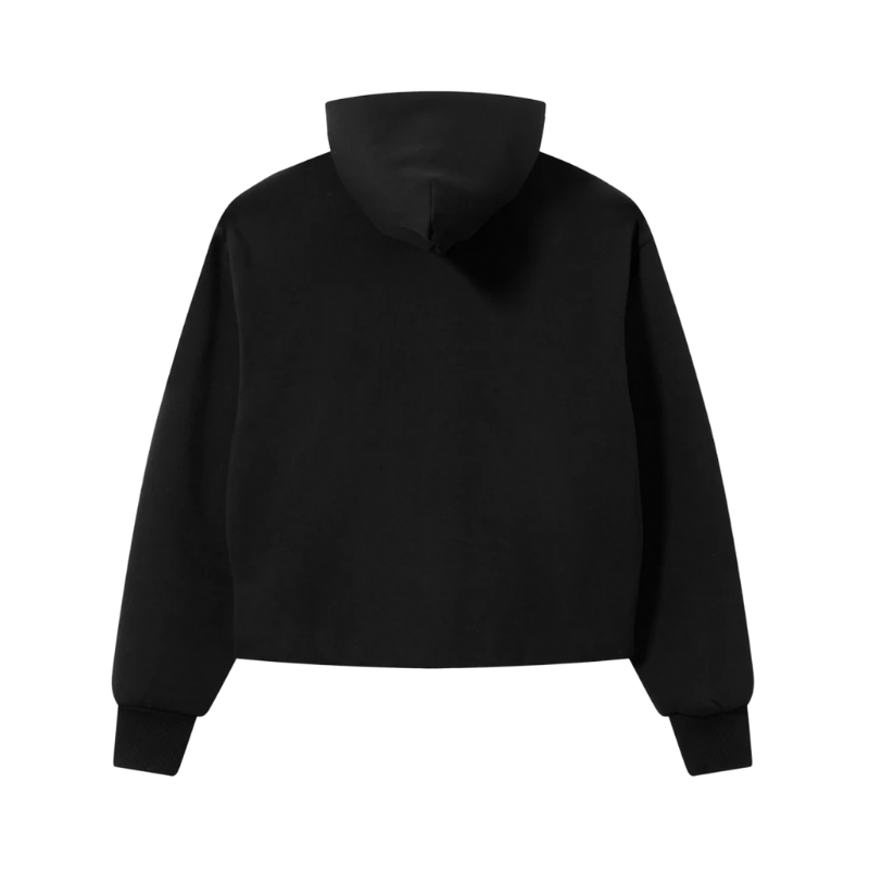 Two Way Zip Hoodie Black 2.0 | Perplex