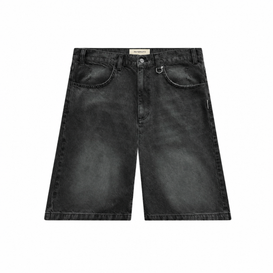 Denim Shorts Washed Black | Reternity