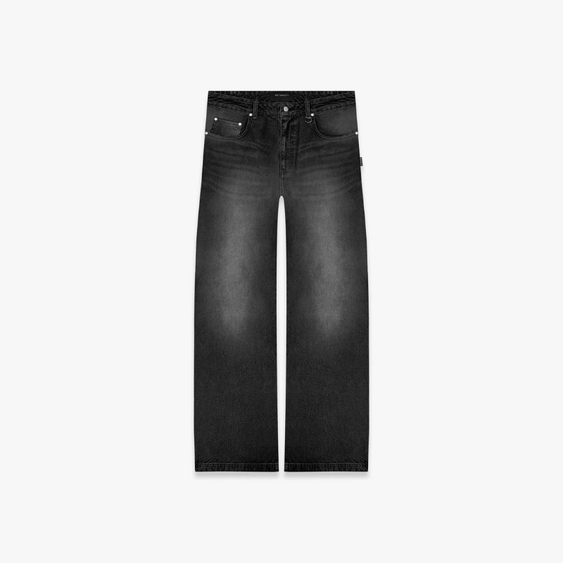 Jeans Washed Black | Reternity