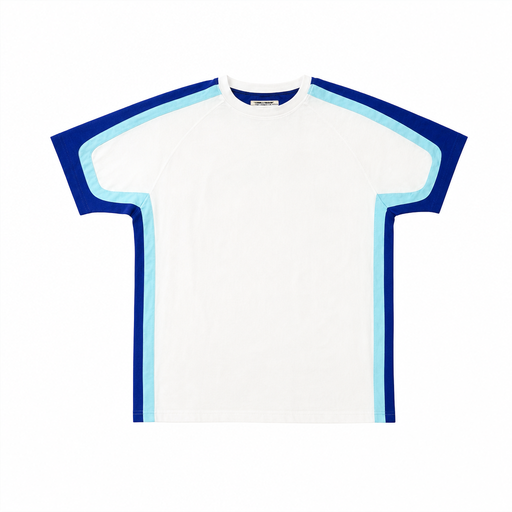 T-shirt Gradient Blue White | Maison Guava
