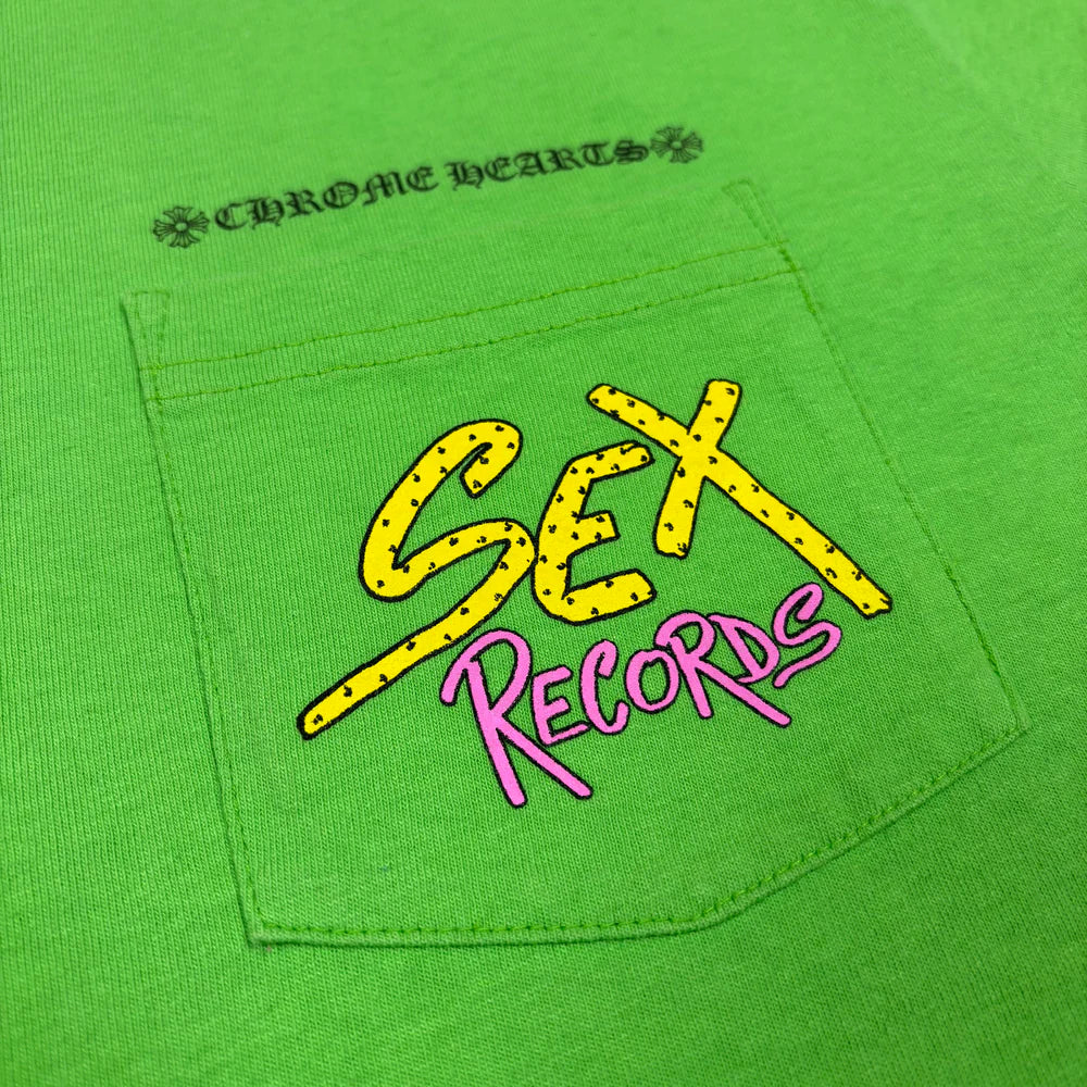T-shirt Green Sex Records  | Chrome Hearts x Matty Boy