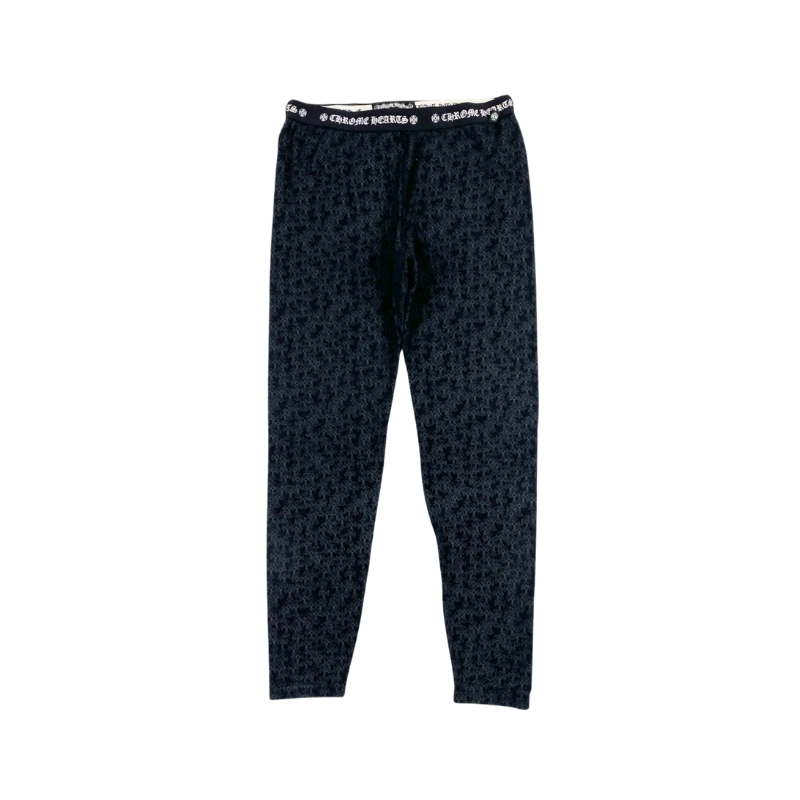 Leggings Black | Chrome Hearts