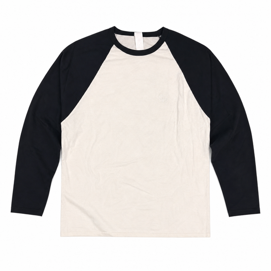 Longsleeve Baseball Satin Black | Chrome Hearts