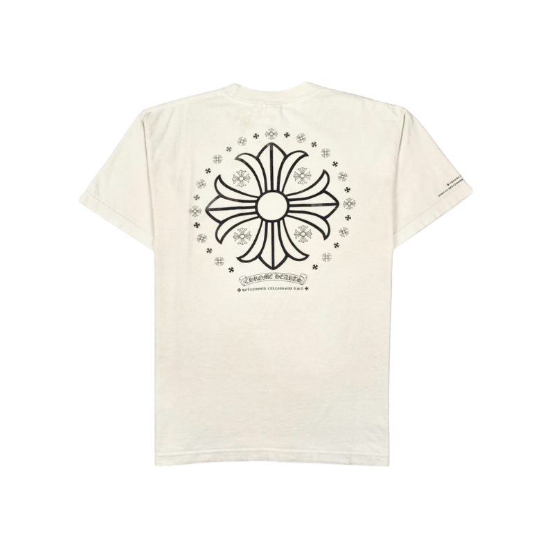 T-shirt White Cross Logo | Chrome Hearts