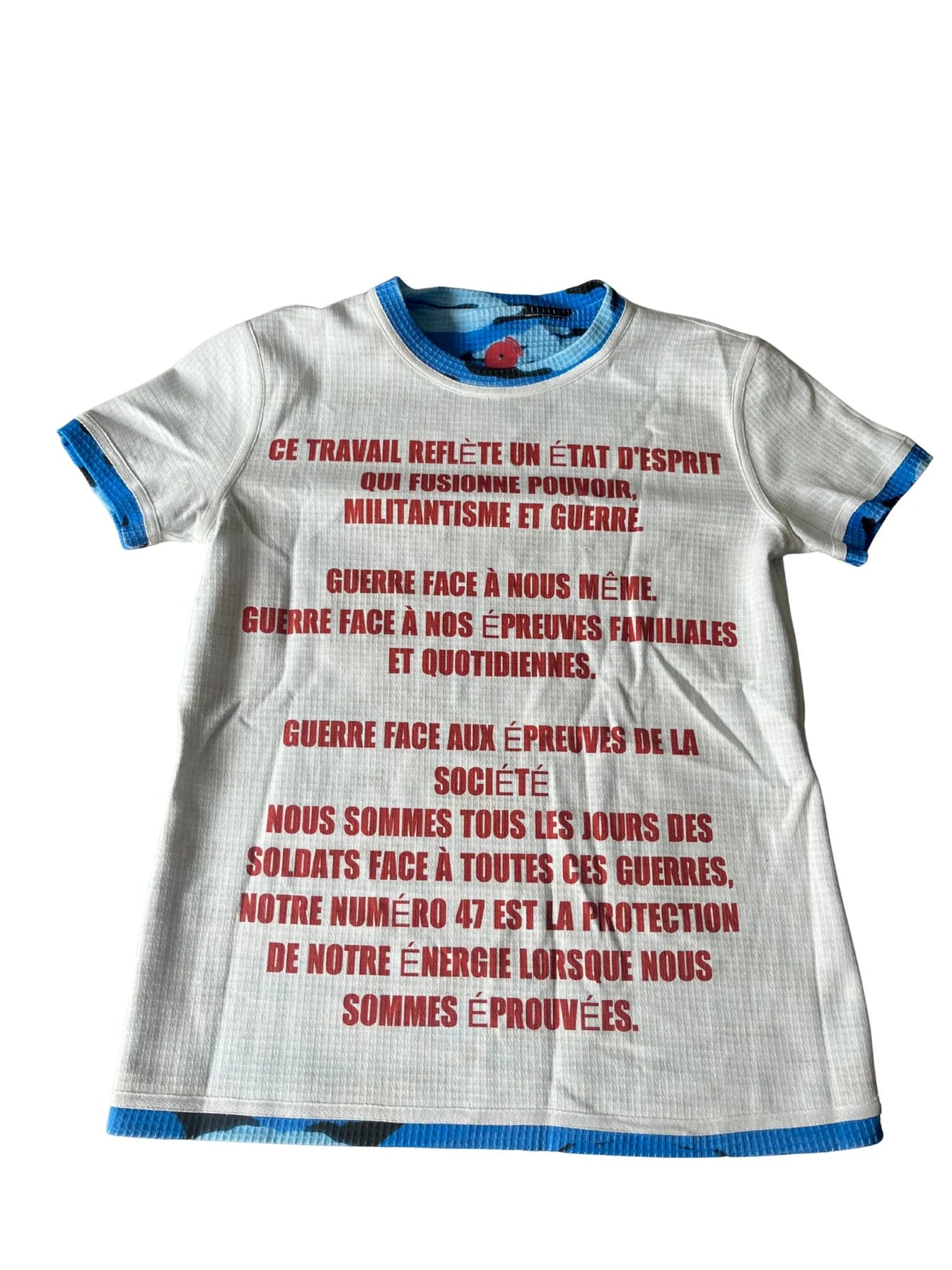 T-shirt Thermal Blue | Personalities Studio