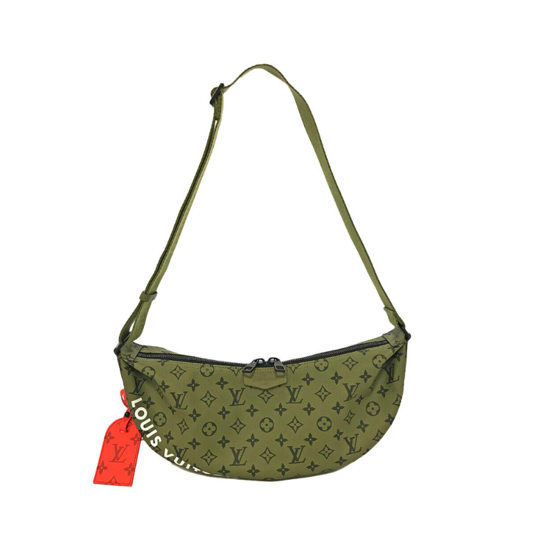 Shoulder bag Sac hamac Khaki Louis Vuitton – Maison Guava