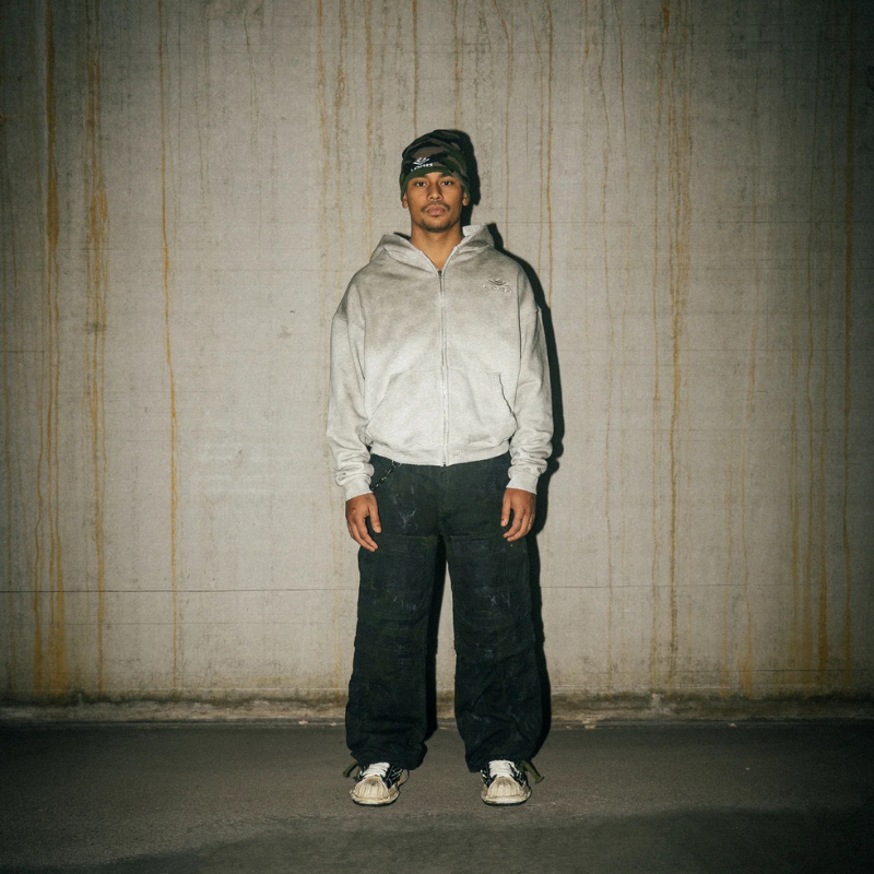 Zip Hoodie Replica Grey | Lord Culture