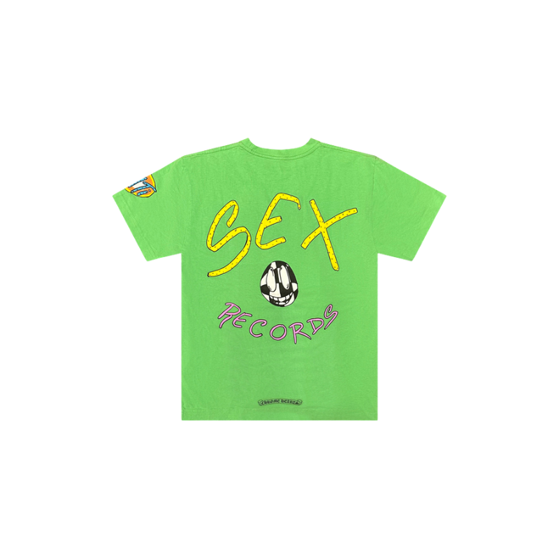 T-shirt Green Sex Records | Chrome Hearts x Matty Boy – Maison Guava