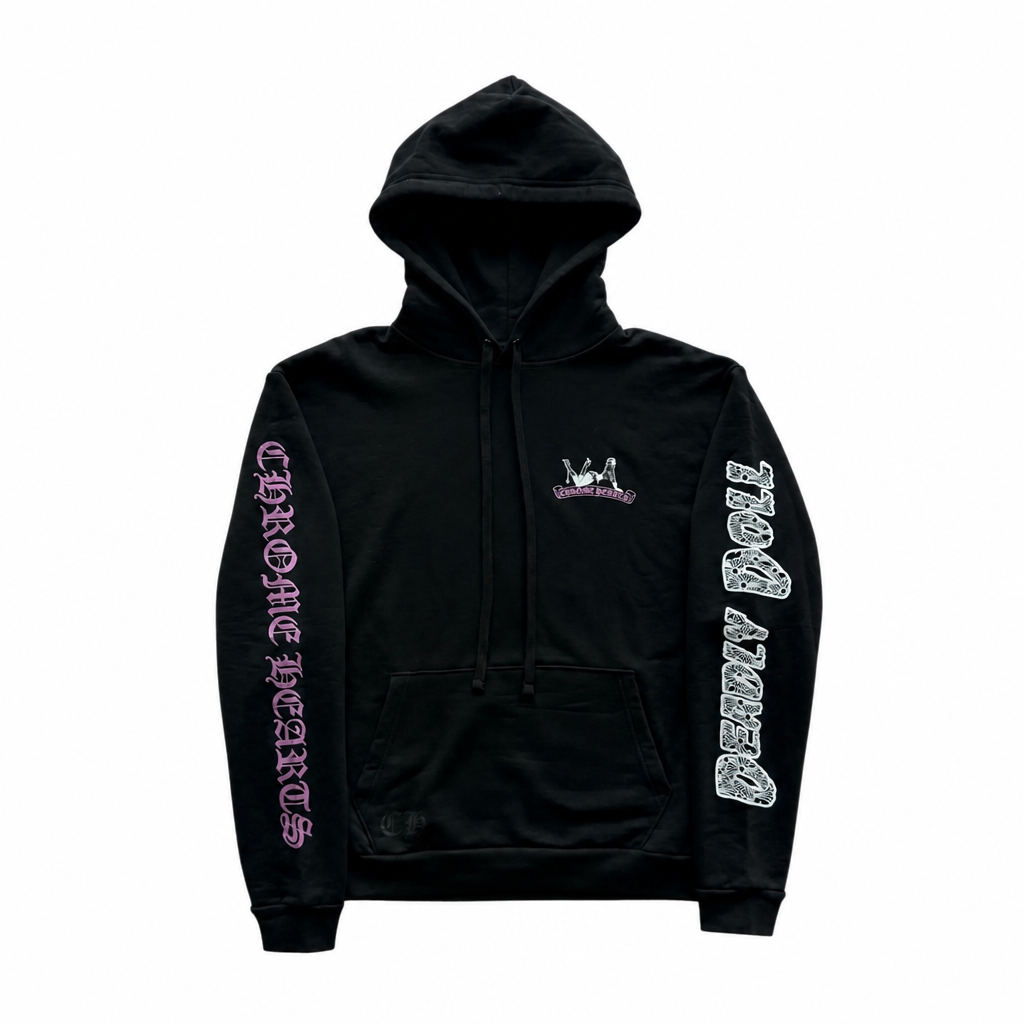 Hoodie Deadly Doll Pink | Chrome Hearts, Hype clothes