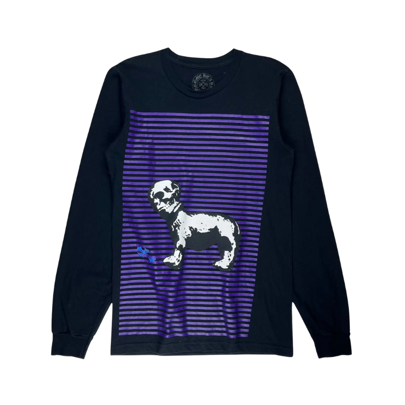 Longsleeve Purple Stripe | Chrome Hearts