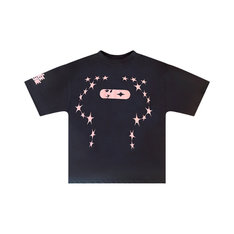 T-shirt Navy/Pink | Année Lumière