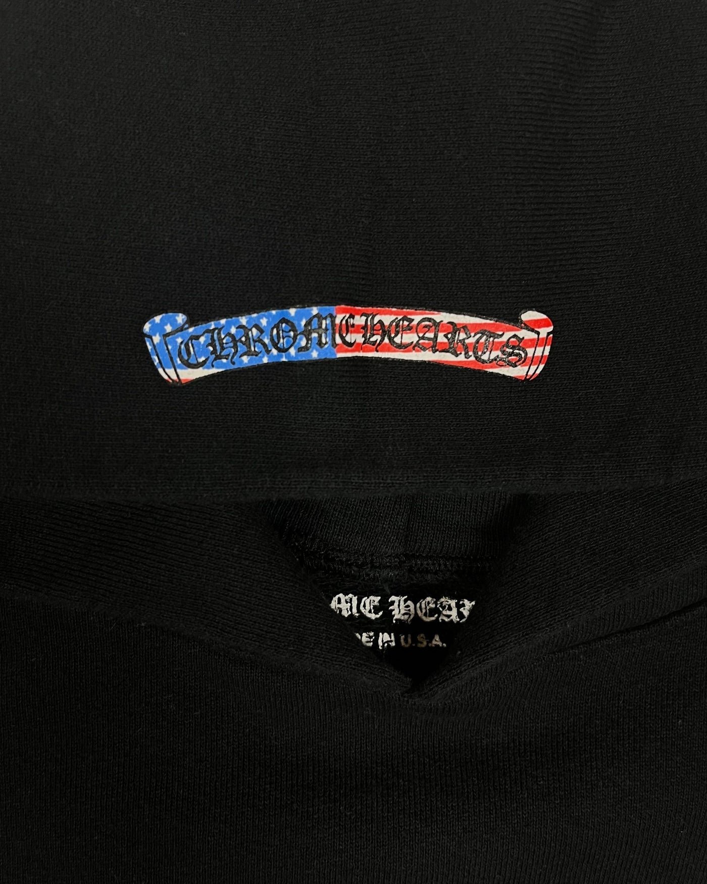 Sweat à capuche America noir | Chrome Hearts x Matty Boy