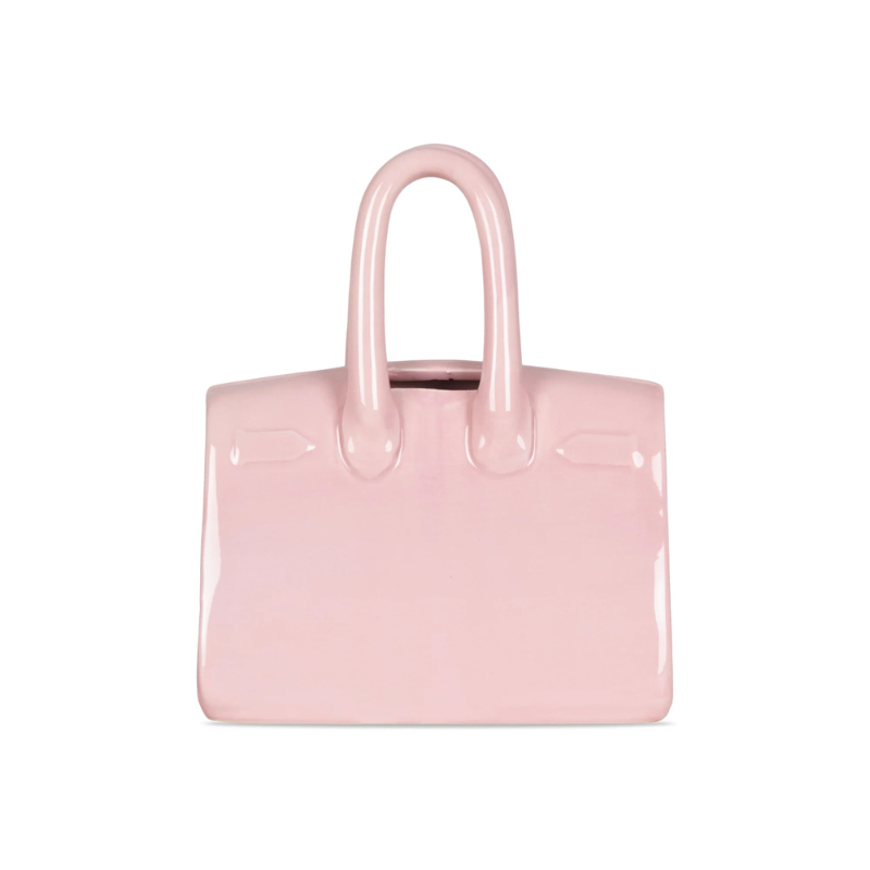 Home Decor Money Bag Piggy Bank (Blush) | Curves