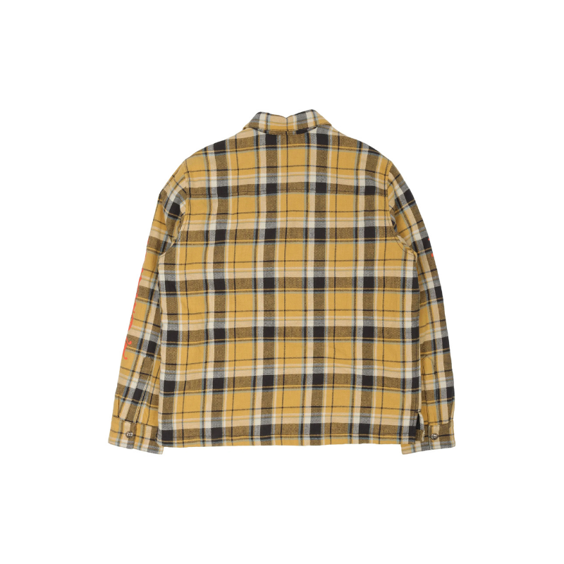 Shirt Chrome Hearts Yellow Padded Flannel Jacket | Chrome Hearts