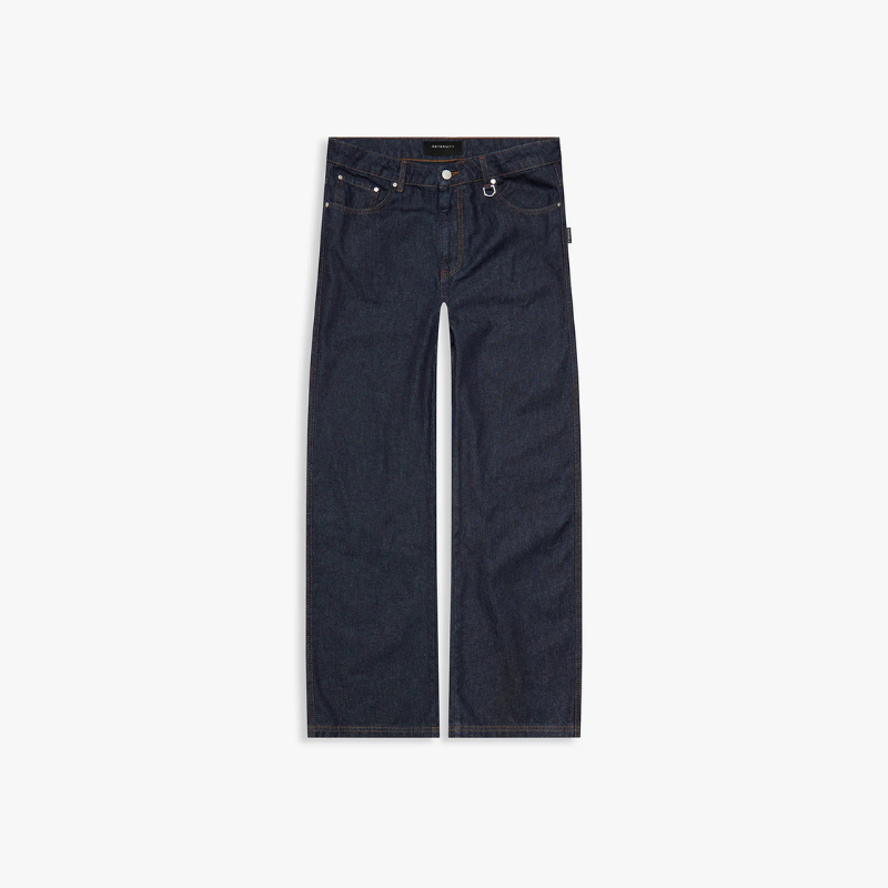 Denim Pants Raw Dark Blue | Reternity