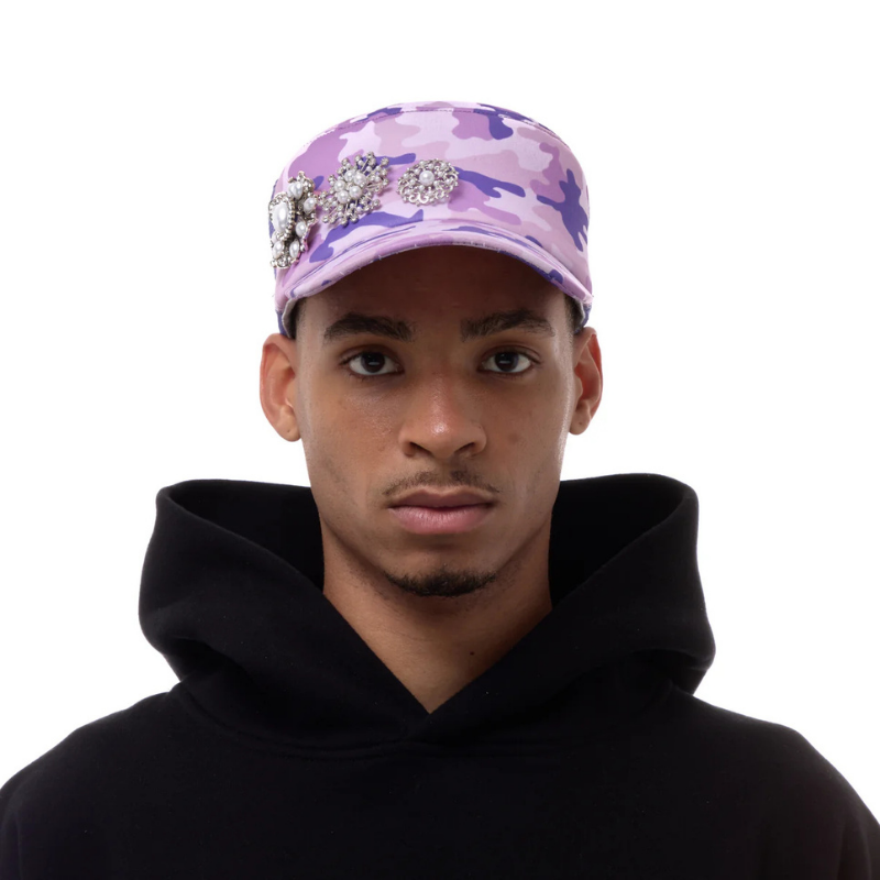 Cap 95 Embellishment Purple | ABELA023