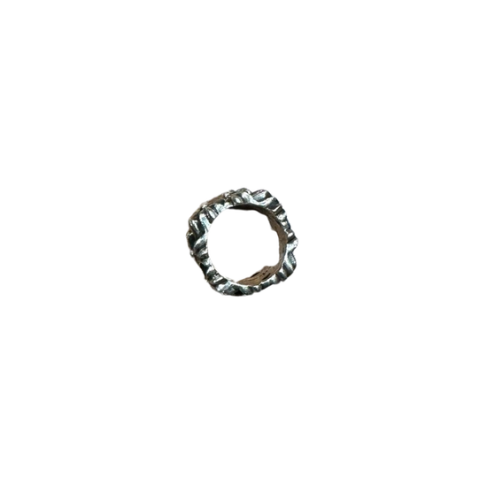 Ring Cemetery Square Cross Silver | Chrome Hearts