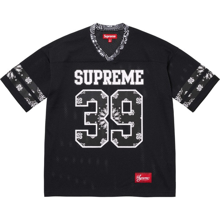 Jersey Bandana Football Black | Supreme