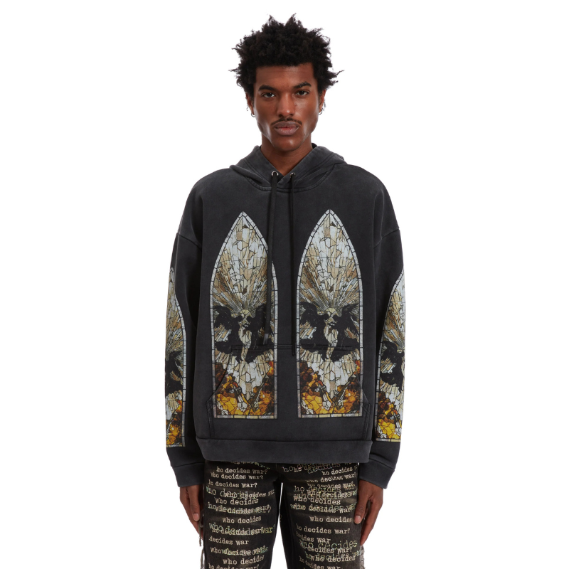 Sweat à capuche « Matrimony » (charbon) | WhoDecidesWar