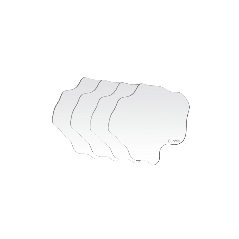 Home Decor Spill Coaster (set of 4) | Curves