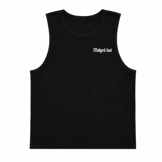 Tank Top Gaufrette Black | Malgré Lui