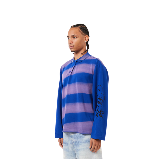 Polo Shirt Blue Stripped | ABELA023