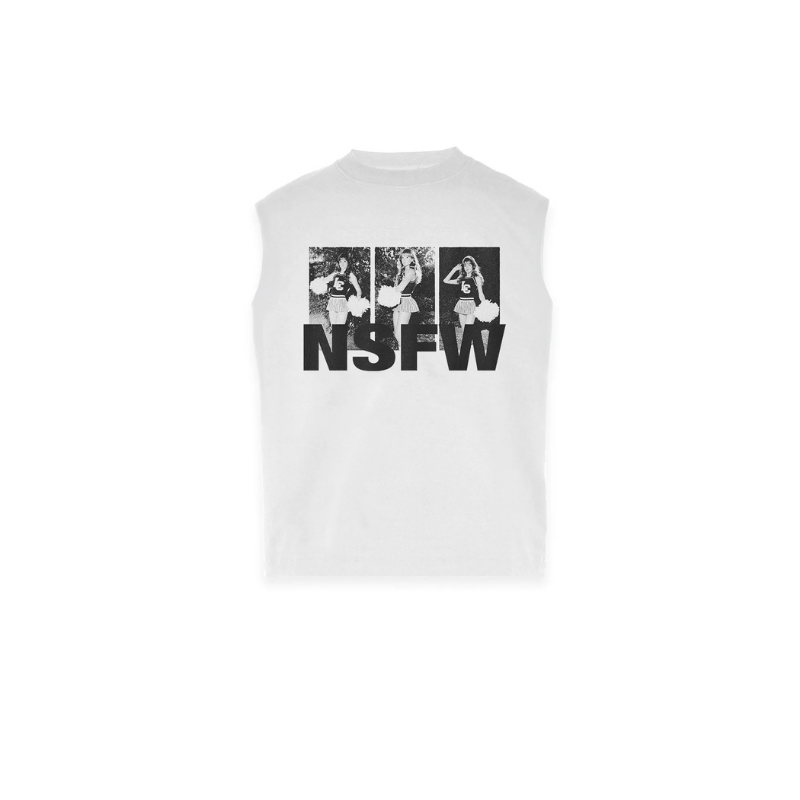 Sleeveless NSFW White | Lord Culture