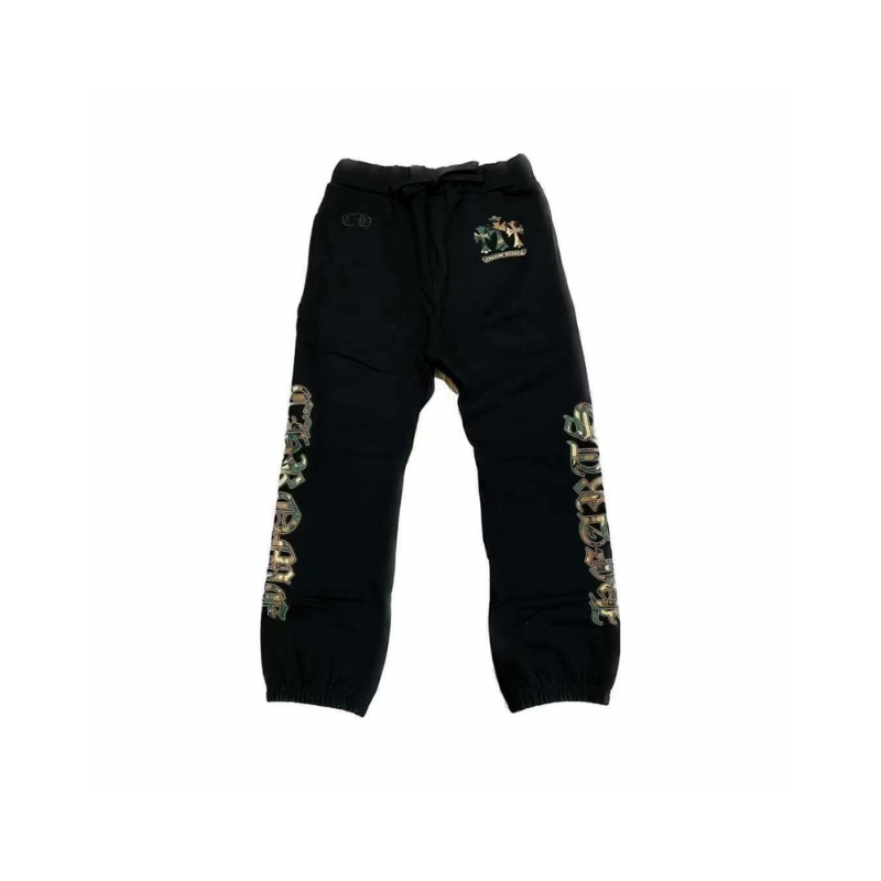 Joggers Black Triple Cross Camo | Chrome Hearts