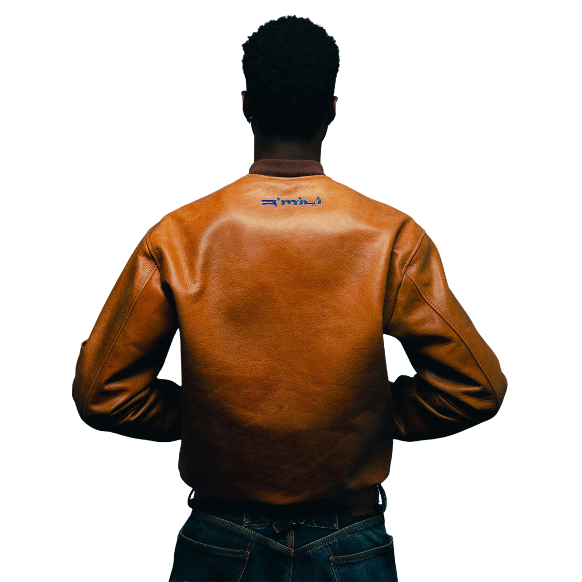 Leather Jacket Brown OMRI | R'MILI