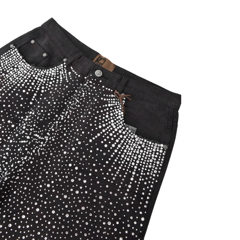 Denim Shorts Diamond Black | Birth Of Royal Child