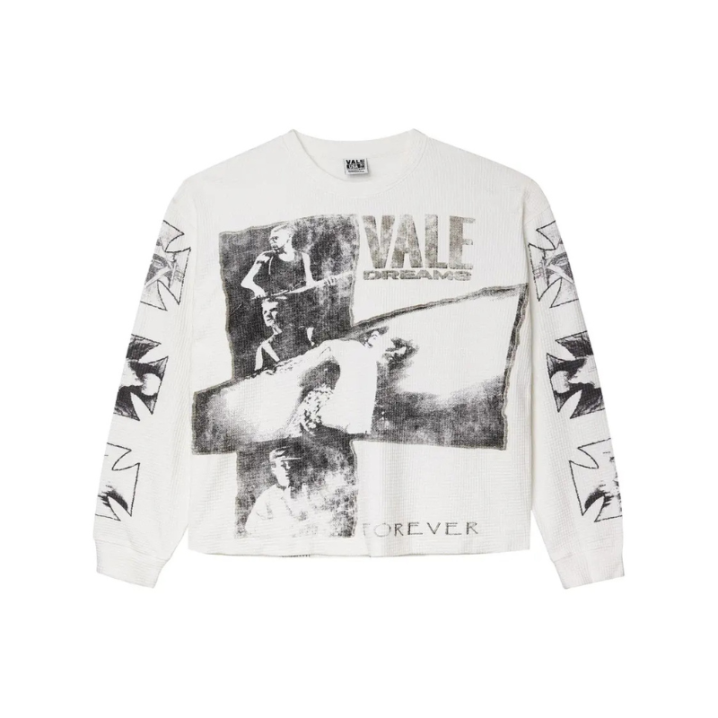 Longsleeve Boxcut White | Vale Lives