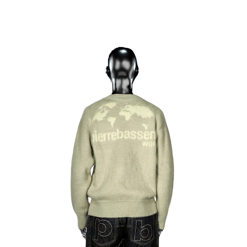 Knitwear Mohair Sage℗  | Pierre Bassene