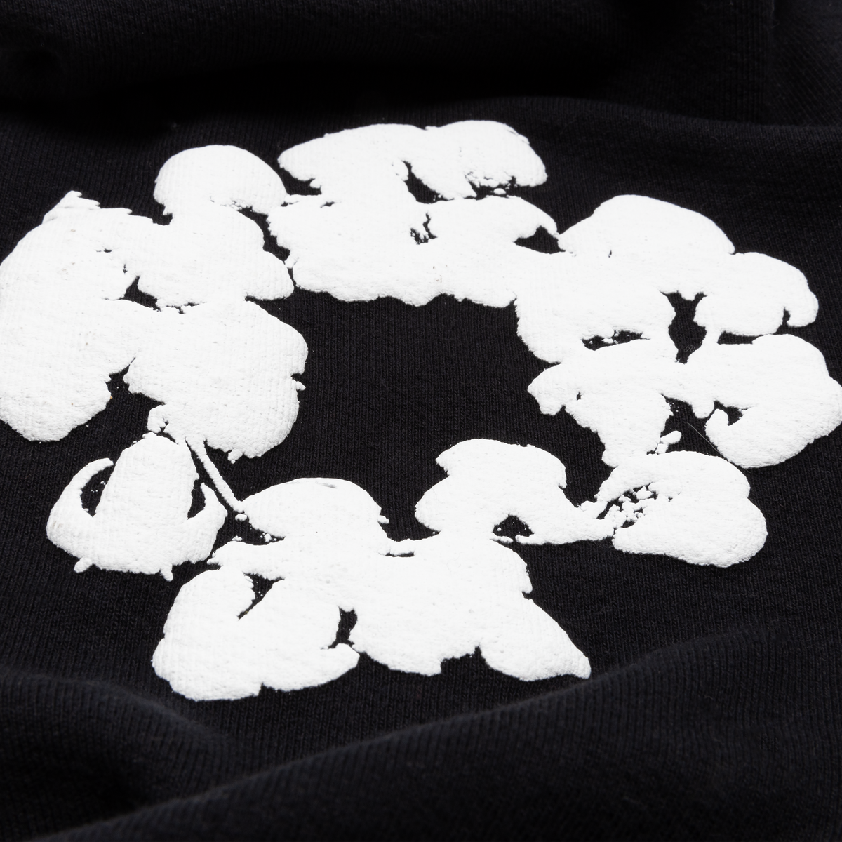 Joggers The Cotton Wreath Black | Denim Tears