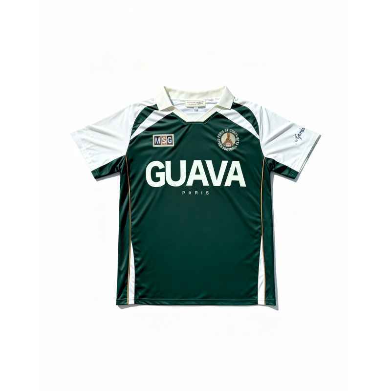 Jersey "Comme À La Maison" Green. | Maison Guava