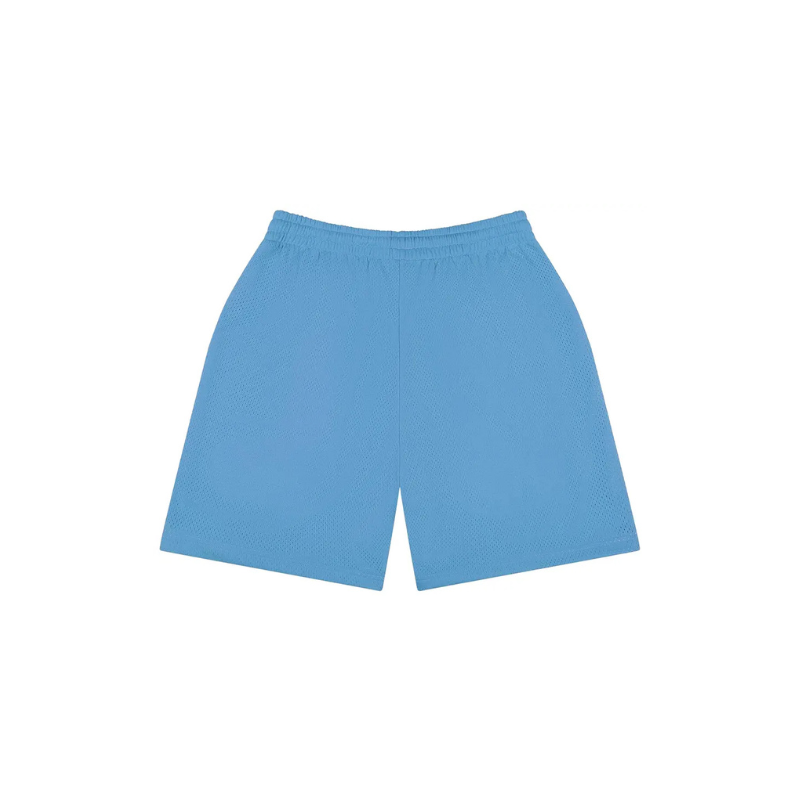 Mesh Shorts University Light Blue | Denim Tears