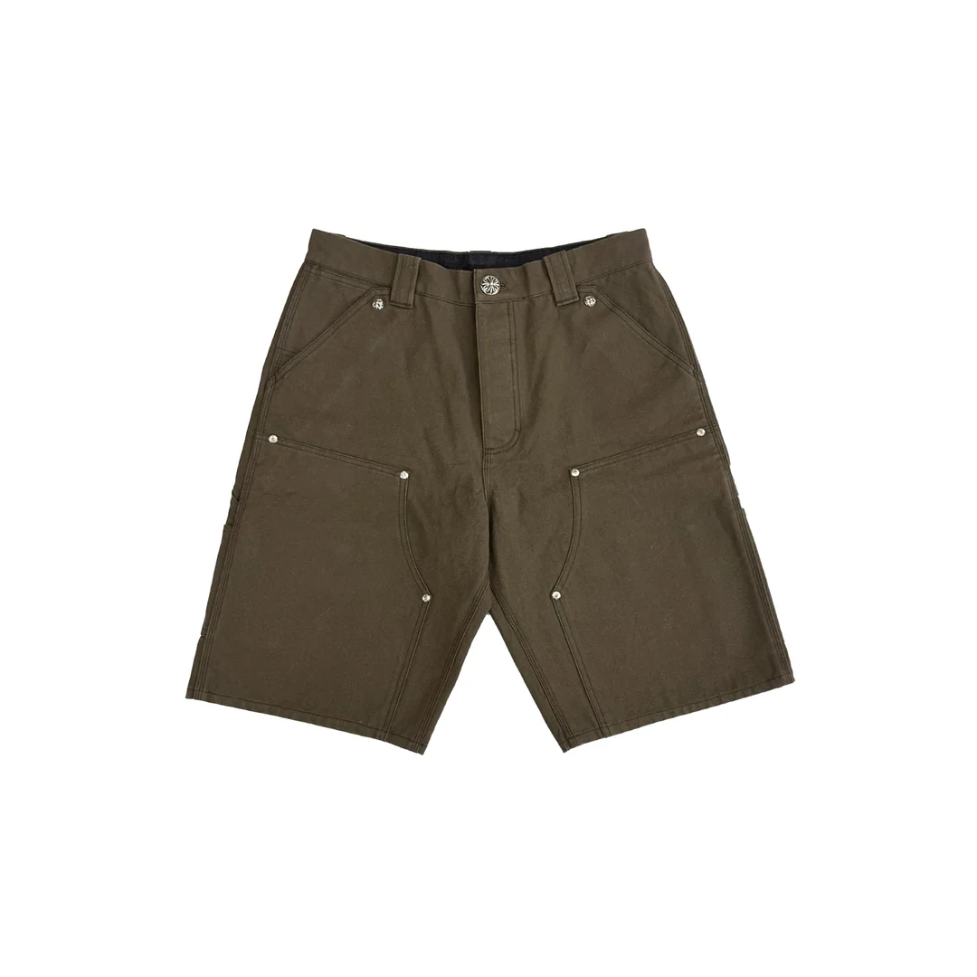 Shorts Brown Cross Leather Black | Chrome Hearts, Hype clothes