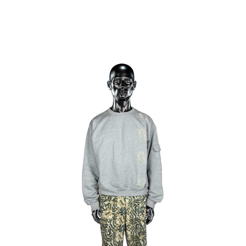 Crewneck Heather Grey℗  | Pierre Bassene