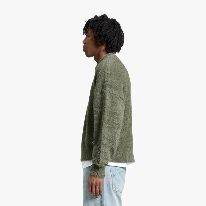 Knitwear Furry Darkgreen | Reternity