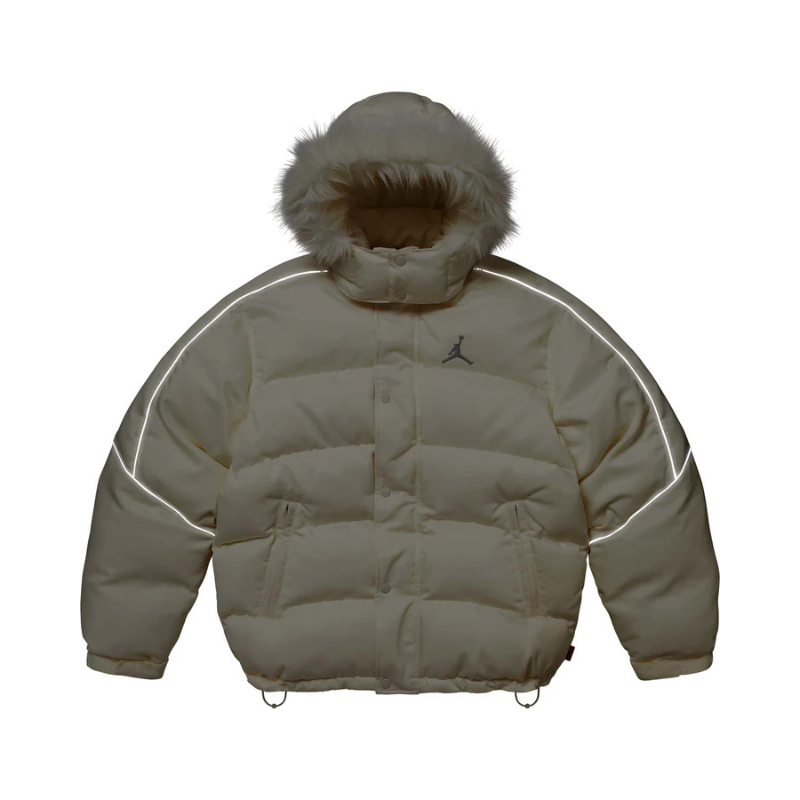 Puffer White | Supreme x Jordan