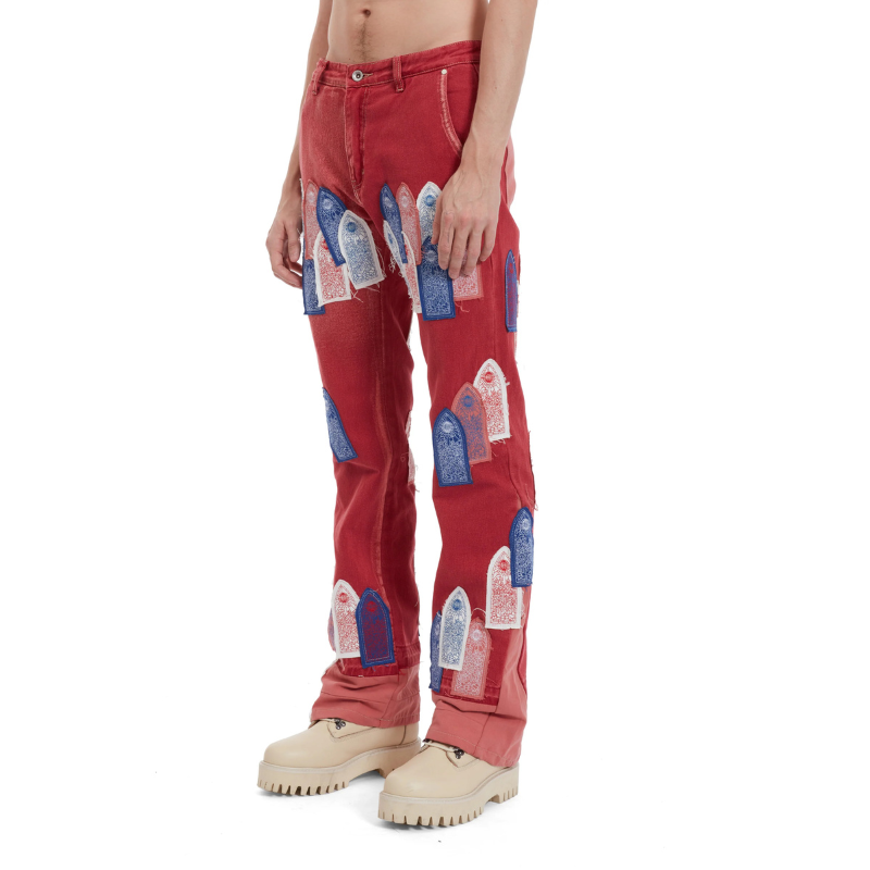 Jeans Patch Arched Carpenter Crimson | WhoDecidesWar