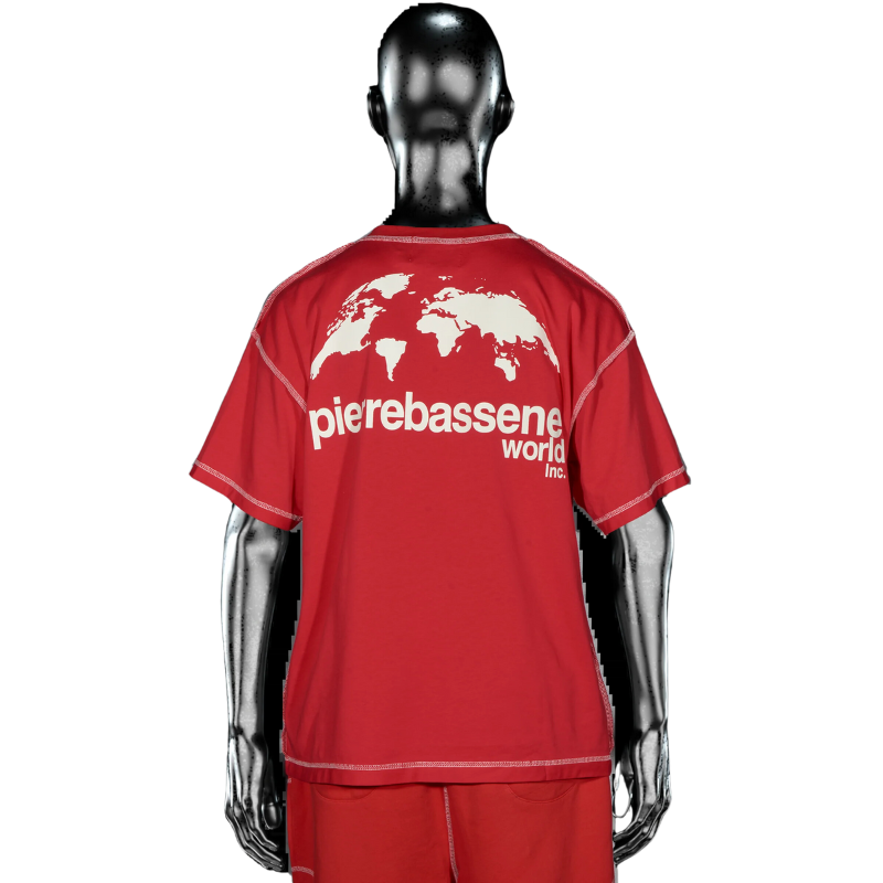 T-shirt Fingerprint Red℗  | Pierre Bassene