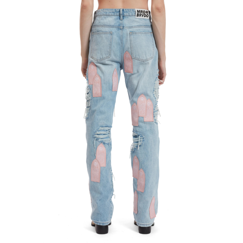 Jeans Easter Pink Sky Rose | WhoDecidesWar
