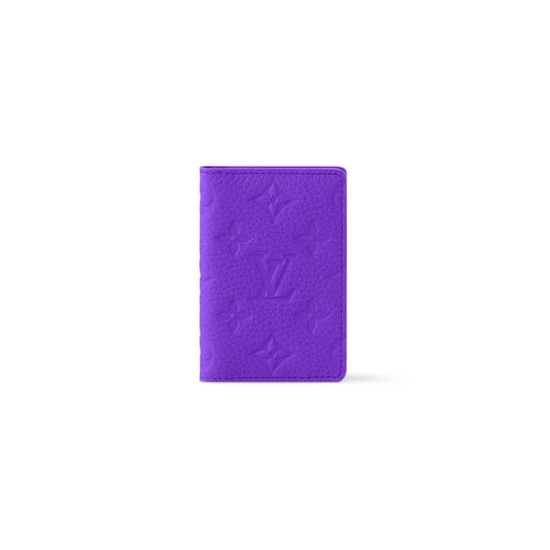 Wallet Organizer Purple Monogram Leather | Louis Vuitton