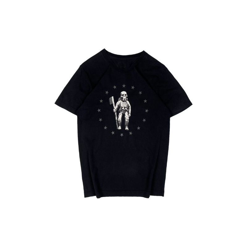 T-shirt noir | Chrome Hearts x Foti
